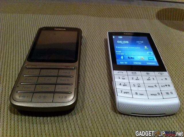 nokia c3 01. Nokia C3-01 and Nokia X3-02