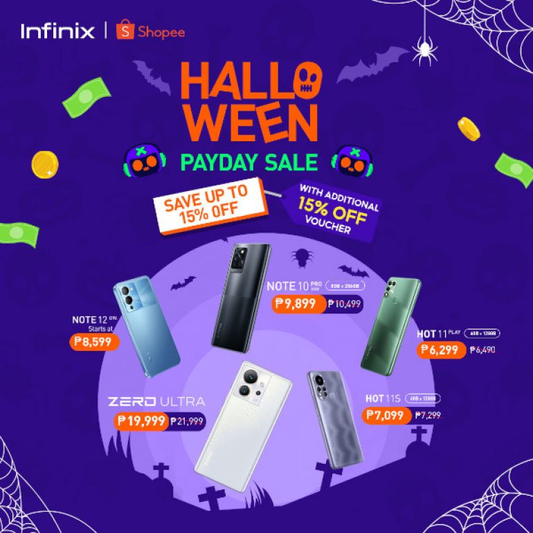 Infinix Halloween Payday Shopee Sale - 2
