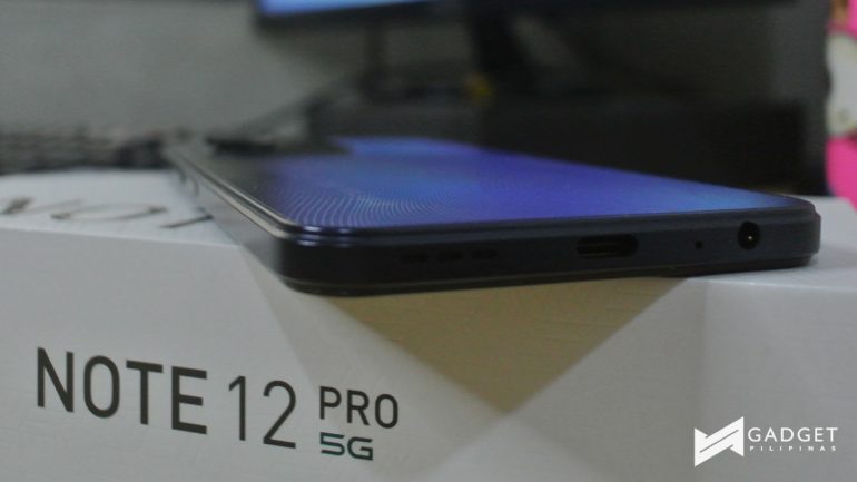 Infinix NOTE 12 Pro 5G Review - bottom ports