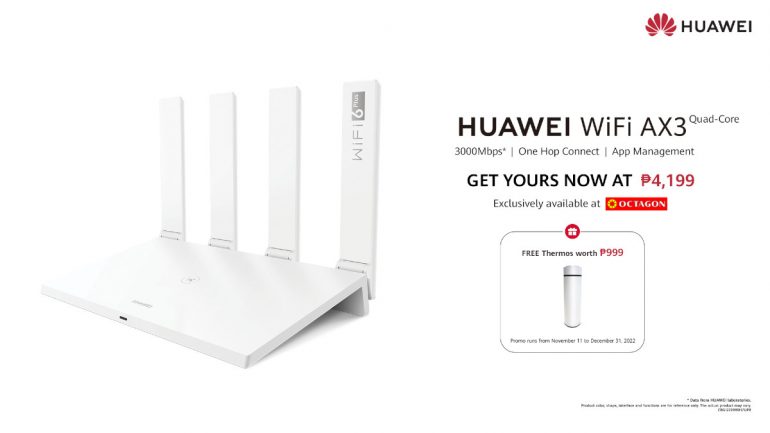 Router Huawei WiFi AX3 Dual-Core - gambar unggulan