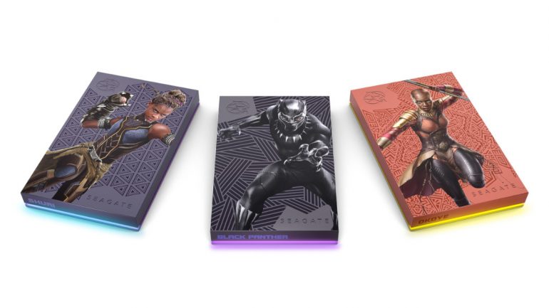 Seagate - Black Panther Special Edition Firecuda HDD - Wakanda family