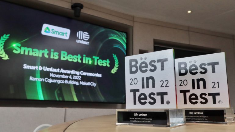 Smart - Best in Test award - umlaut