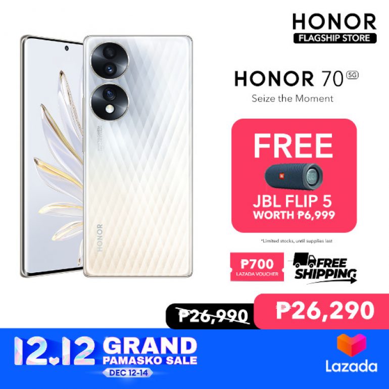 HONOR - Lazada and Shopee 12.12 Sale - HONOR 70 Lazada