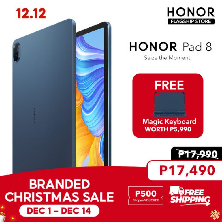 HONOR - Lazada and Shopee 12.12 Sale - HONOR Pad 8 Shopee