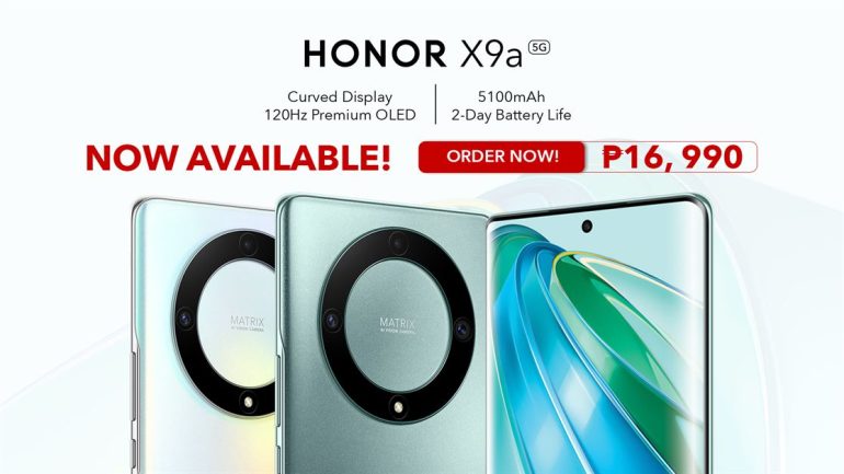HONOR X9a now officially available