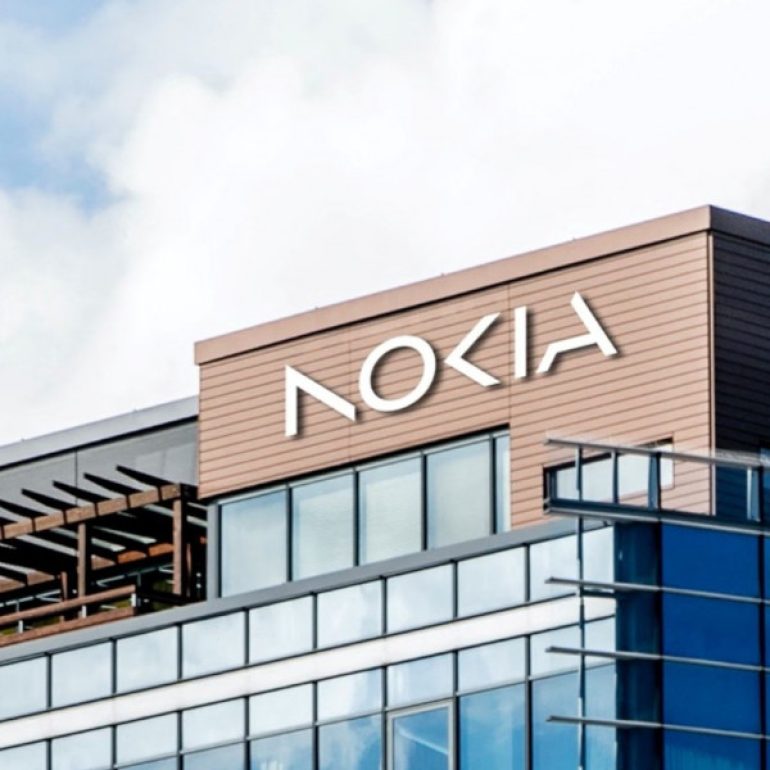 Nokia - new logo unveil - building