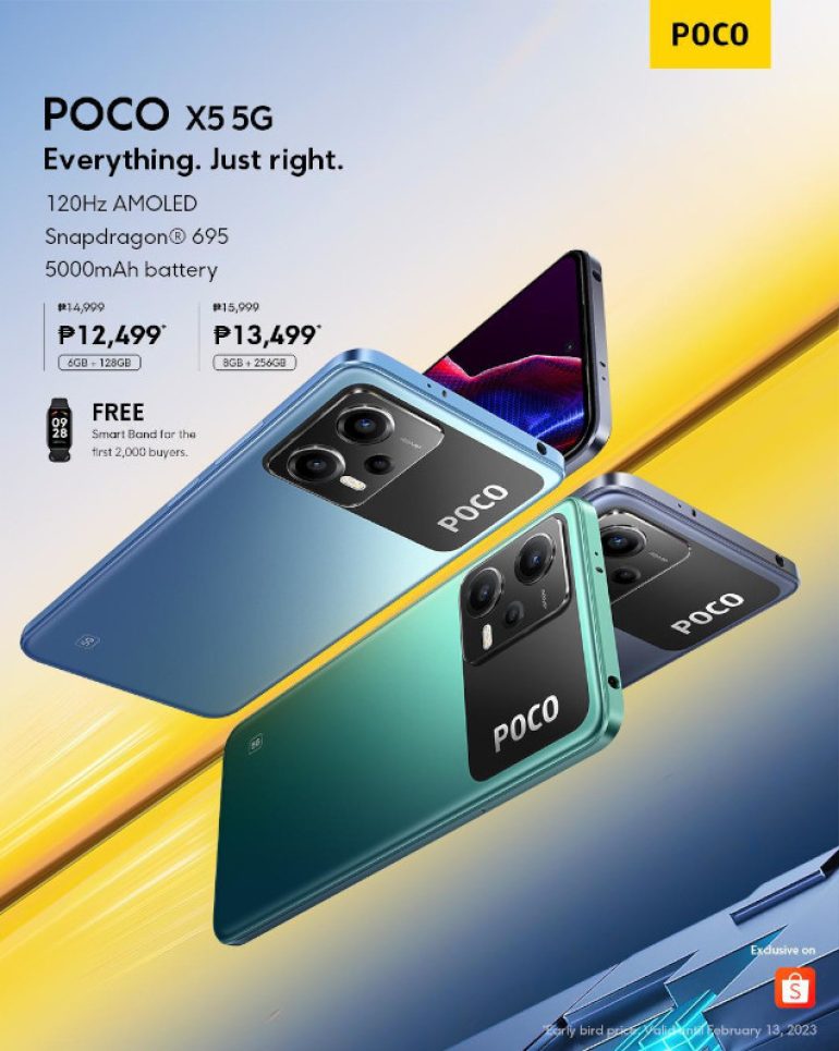 POCO X5 5G series - PH launch - POCO X5 5G - poster