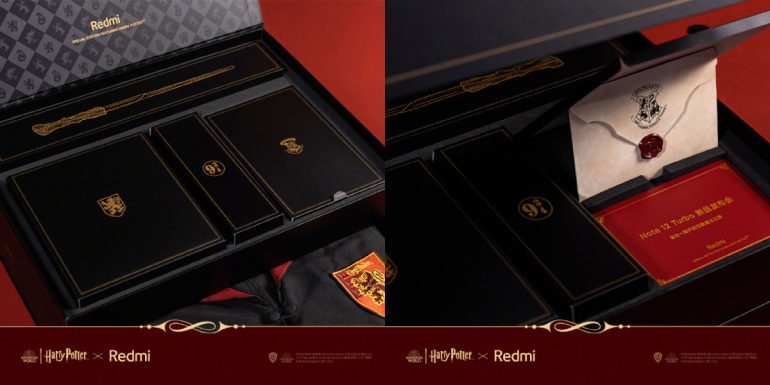 Kotak teaser Redmi Note 12 Turbo Edisi Harry Potter 1