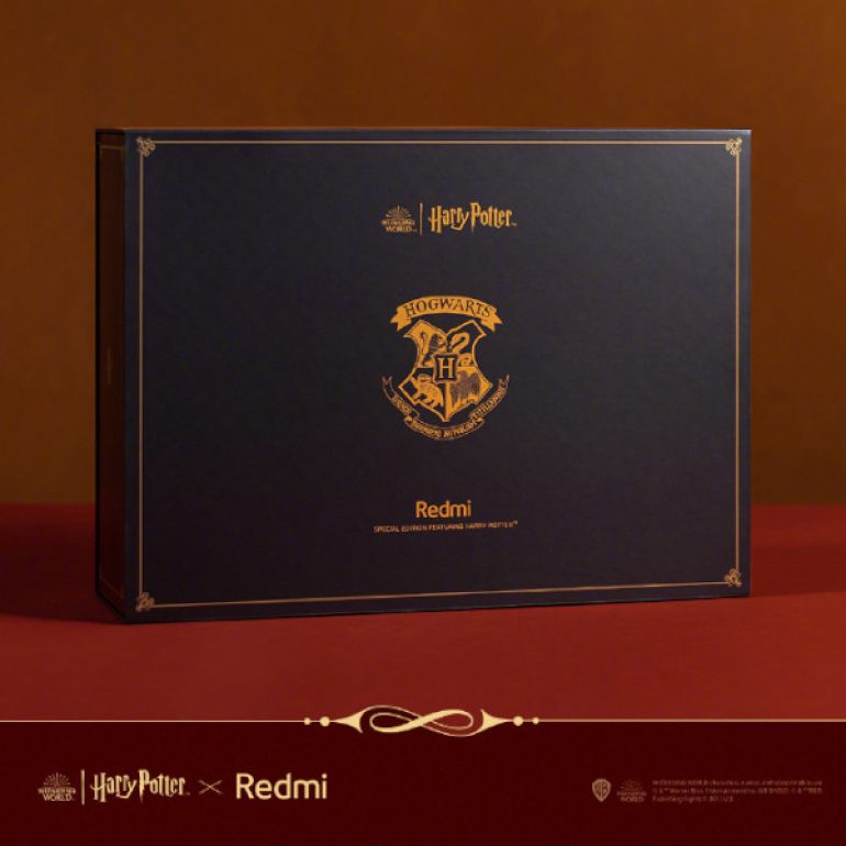 Kotak teaser Redmi Note 12 Turbo Edisi Harry Potter di luar