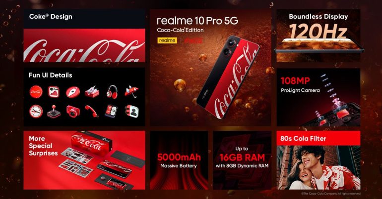 realme 10 Pro 5G Edisi Coca-Cola® Diluncurkan di PH (3)