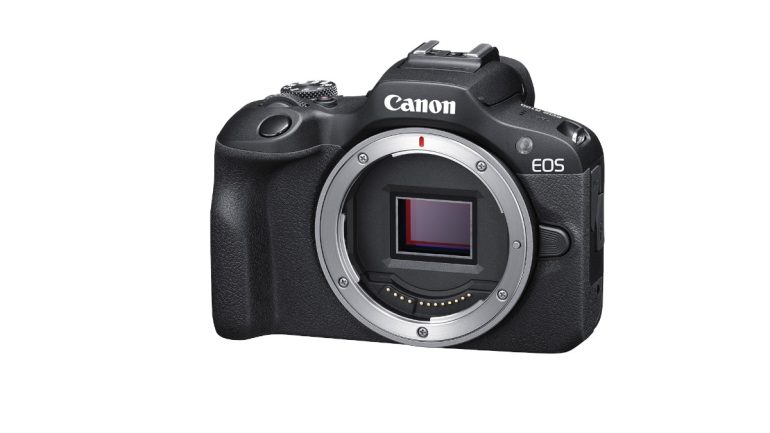 Canon EOS R100 launch front