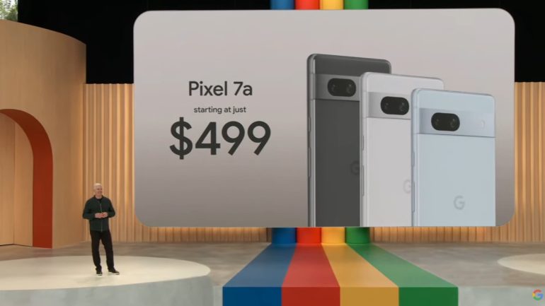 Google Pixel 7a - peluncuran - harga 1