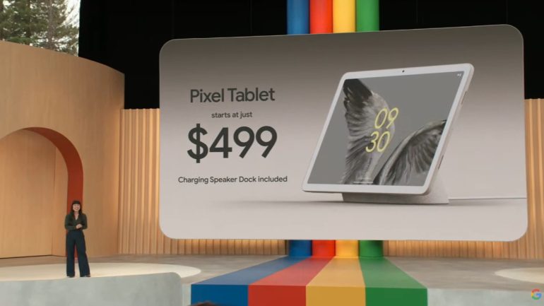 Google Pixel Tablet - peluncuran - harga