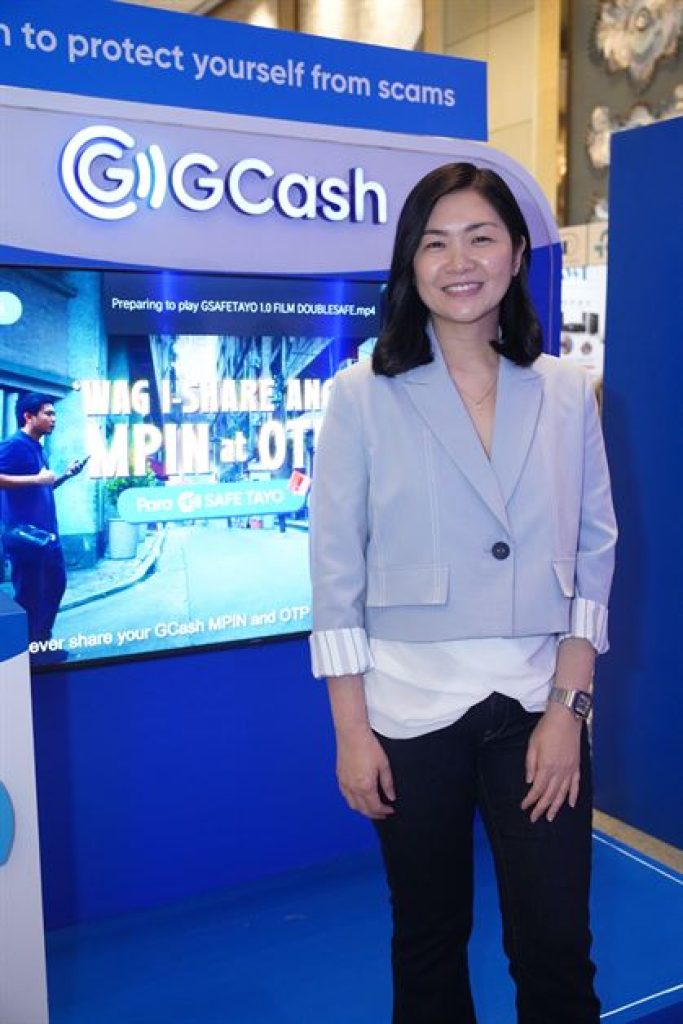 GCash Chief Technology Operations officer Pebble Sy leads the GCash delegates at the Cybersphere Philippines 2023 min