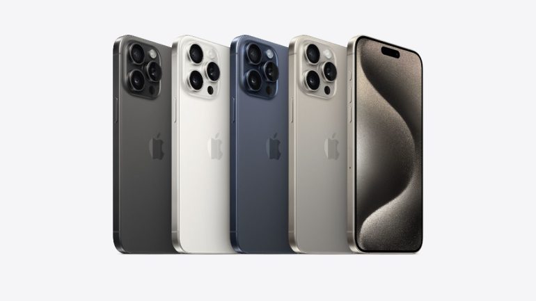 iPhone 15 Pro Max launch colors