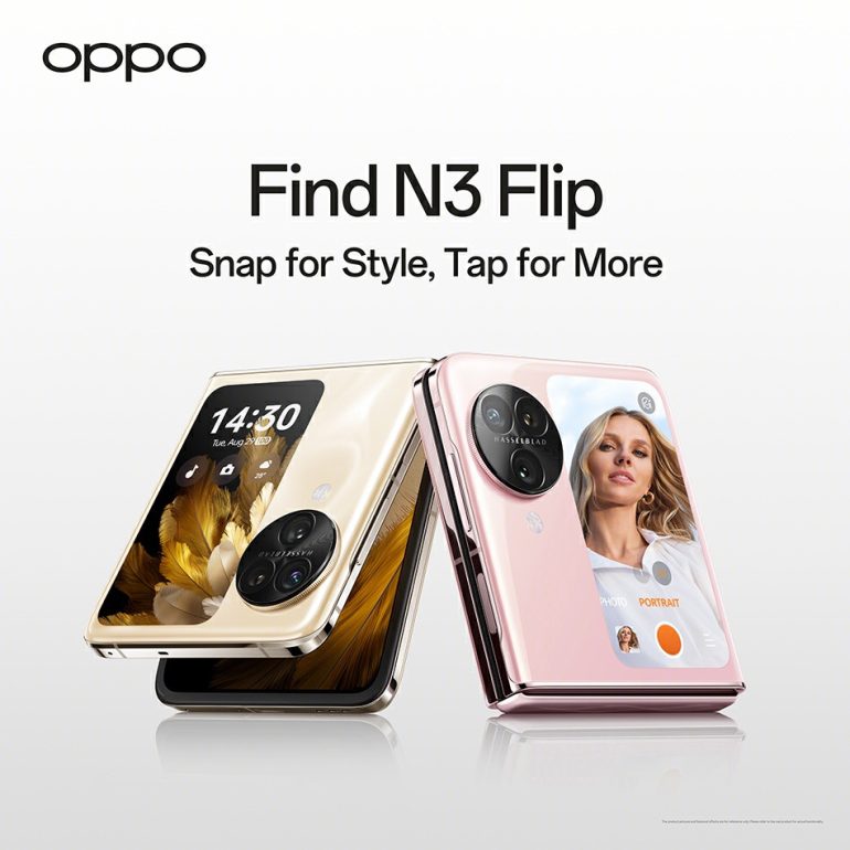 OPPO Find N3 Flip global launch date poster