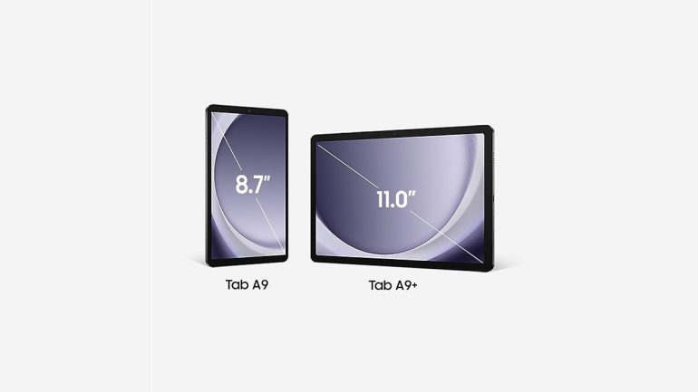 Samsung Galaxy Tab A9 series launch display