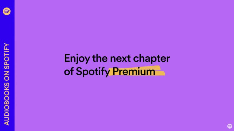 Spotify Premium audiobooks service 3