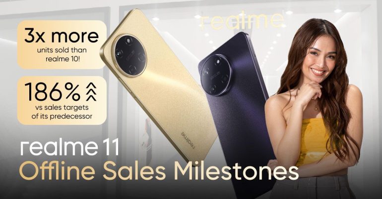 realme 11 Offline Sales Milestones