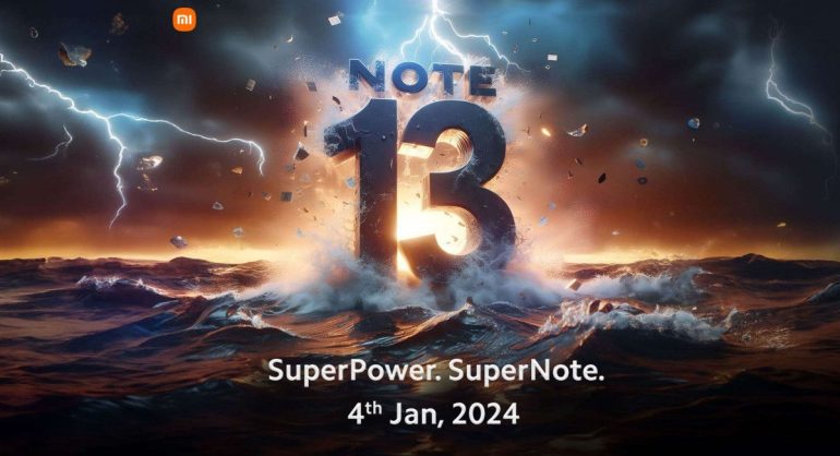 Redmi Note 13 series global launch date