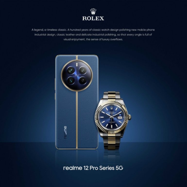 realme 12 Pro series 5G teaser Rolex leak