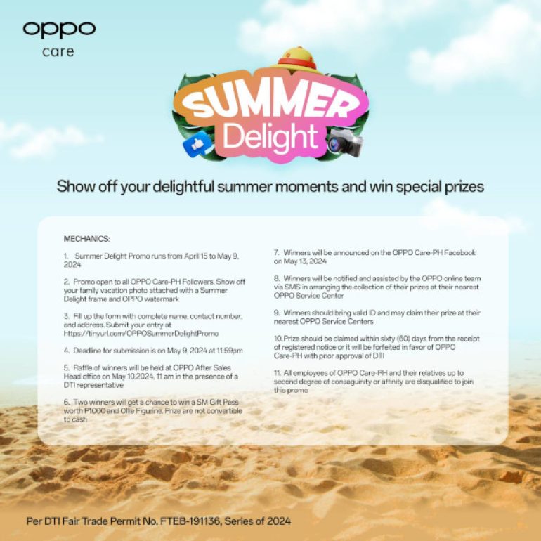 OPPO Summer Delight promo 3