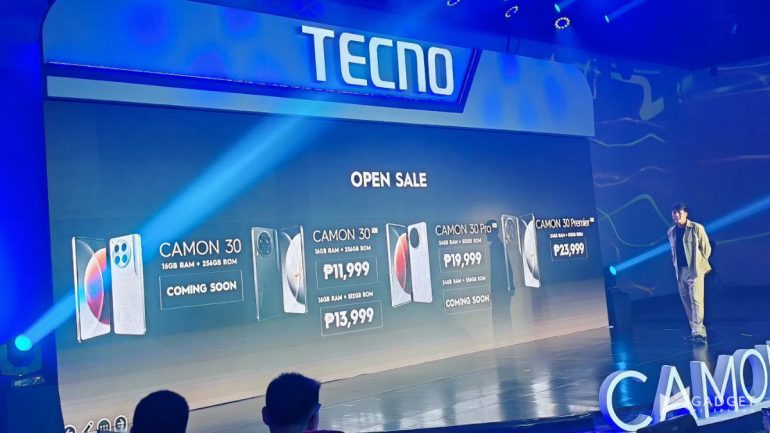 TECNO CAMON 30 series PH launch price