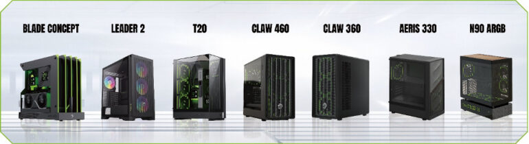 GAMEMAX Computex 2025 cases