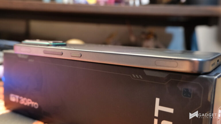 Infinix GT 30 Pro First Impressions buttons and GT Trigger
