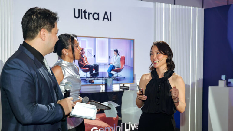 Samsung Galaxy Z Fold7 Unfold Your Ultra event Isabelle Kim Galaxy AI