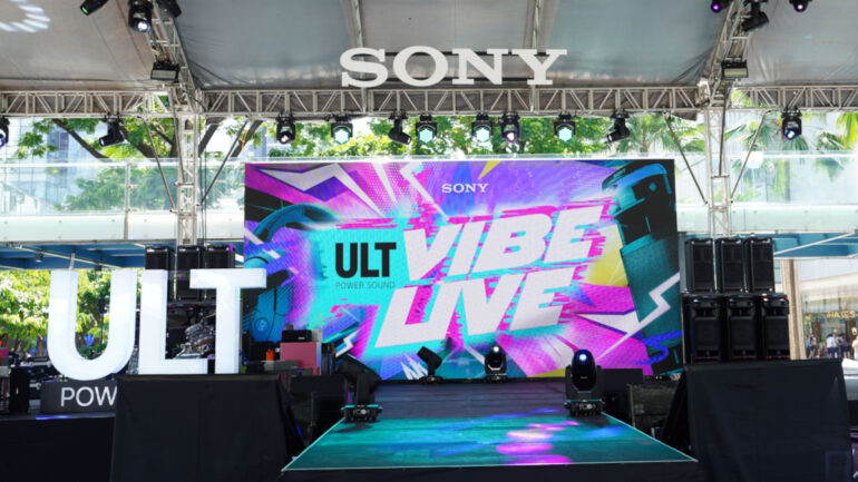 Sony ULT Power Sound Vibe Live event 1