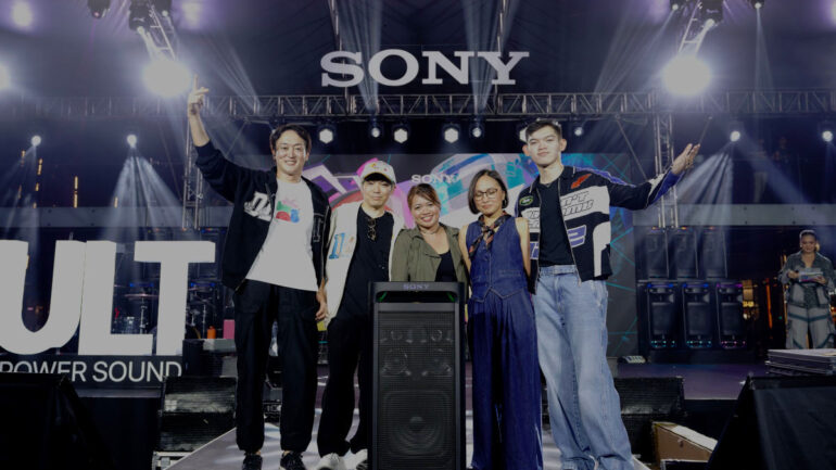 Sony ULT Power Sound Vibe Live event executives
