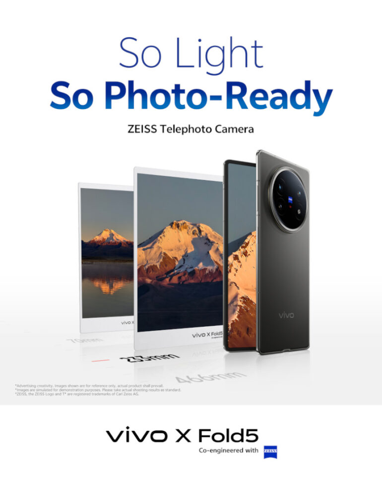 vivo X Fold5 PH launch confirmed camera