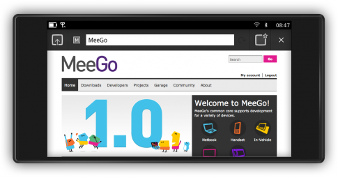 Meego Handhelds UX Runs on N900