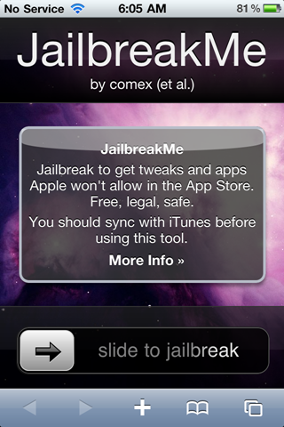 Jailbreak your iPhone 4 like a Ninja