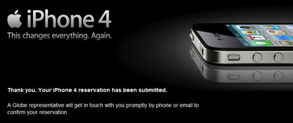 iPhone 4 Officially Reserved