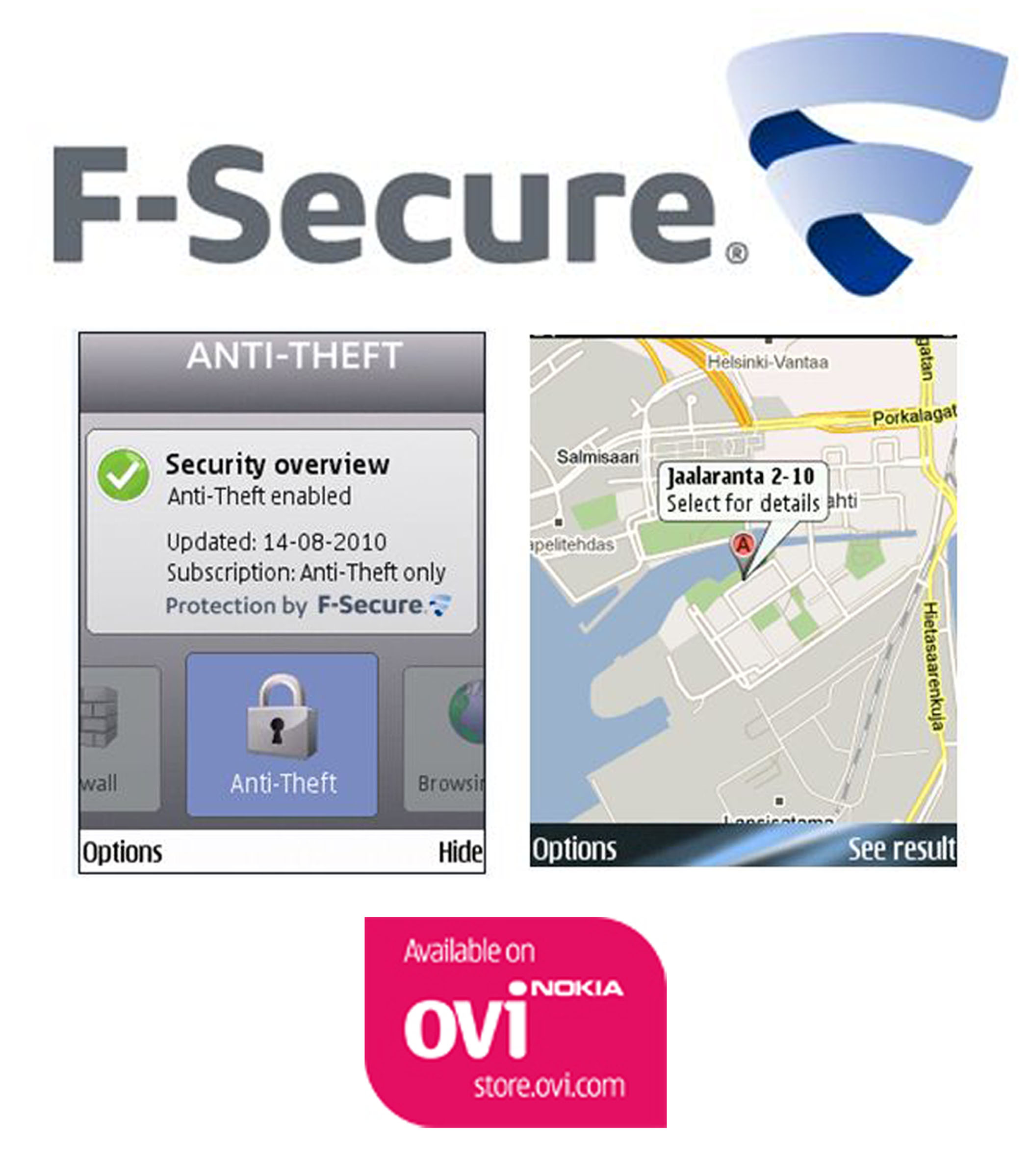 Make your mobile phone theft proof with F-Secure