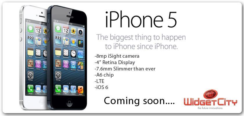 iPhone 5 Will Be Available in the Philippines via Widget City