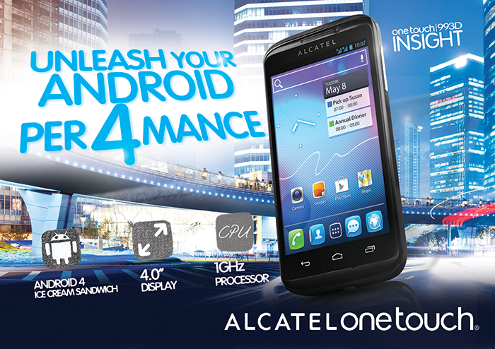 Alcatel Launches One Touch Insight 993D