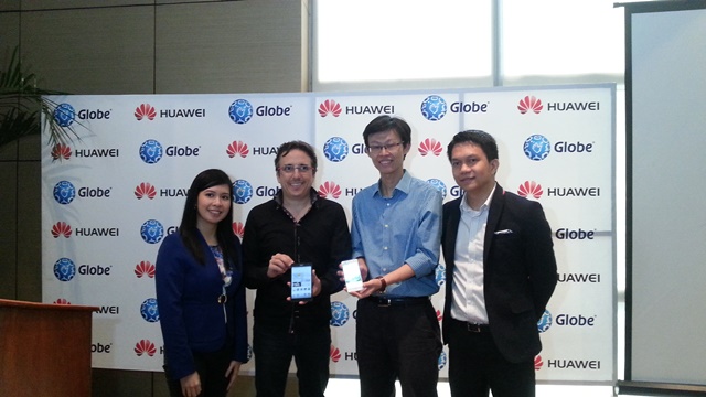 Globe and Huawei Launch New Phones