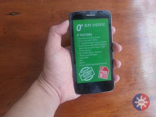 O+ Outs O+ 8.91 Phablet, 5-inch device that sports 3000 mAh Battery [UNBOXING]