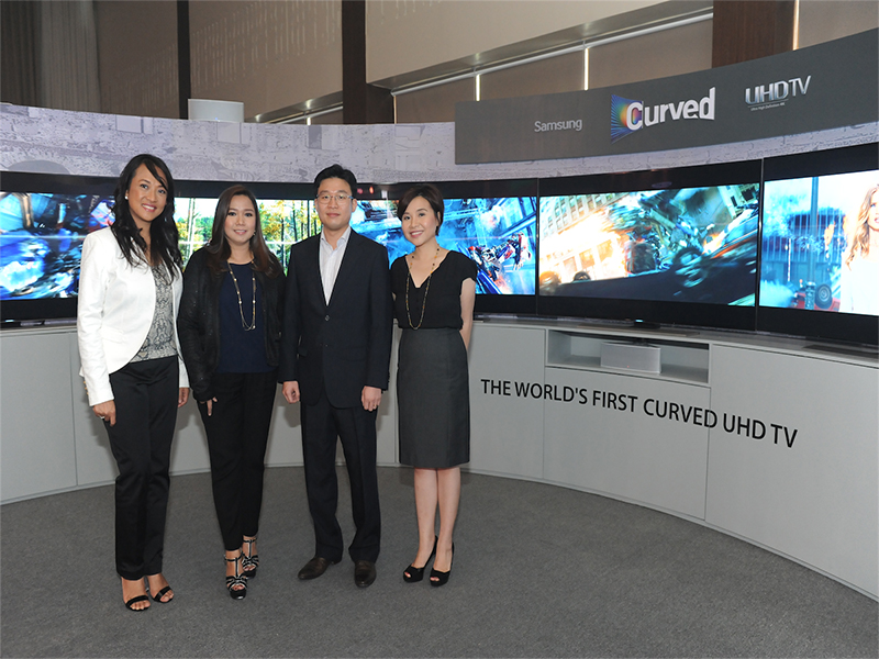 Samsung Launches Curved Ultra High-Definition (UHD) TV