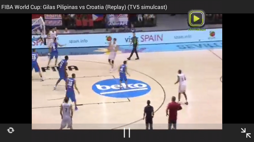 Watch Ad-Free Gilas FIBA Matches on your Android Smartphone