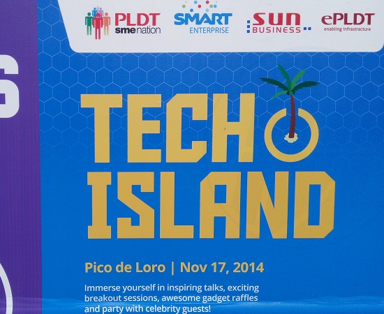 PLDT Tech Island poster