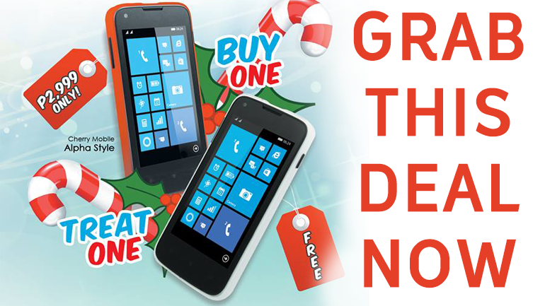 Where and When to Buy 2 Cherry Mobile Alpha Style for PhP2,999?