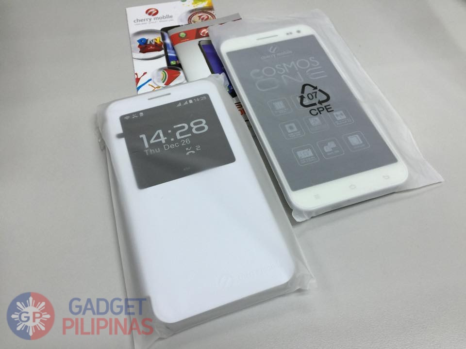 Cherry Mobile Cosmos One Plus Unboxing Photos and Features