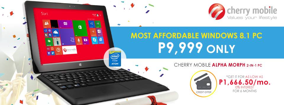 Cherry Mobile Drops Prices of Cherry Mobile Alpha PC Series