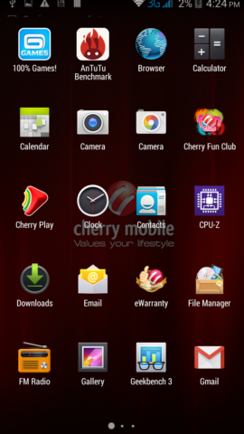 Cherry Mobile Excalibur OS 4