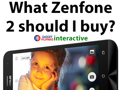 What Zenfone 2 Variant is Best for You?