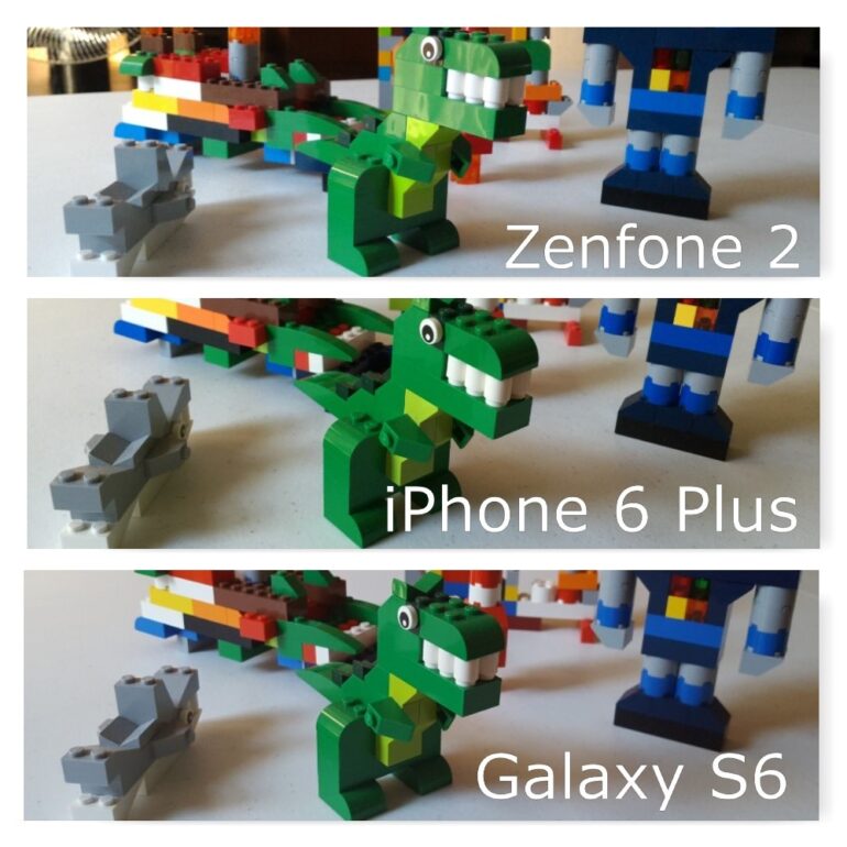 Zenfone 2 vs iPhone 6 Plus vs Galaxy S6